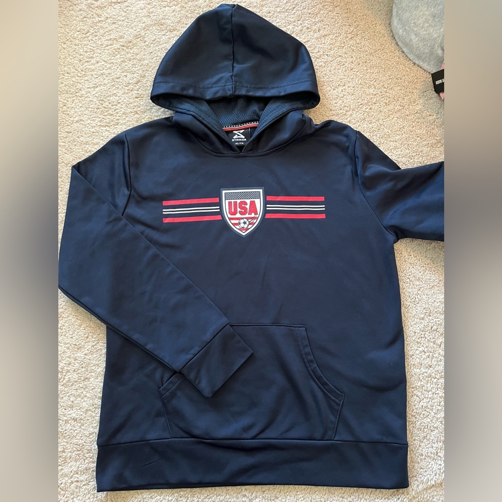 Striker Team USA Soccer Hoody Youth Sweatshirt